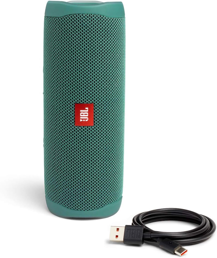 JBL - Altavoz Bluetooth FLIP 5 portátil a prueba de agua hecho de p...