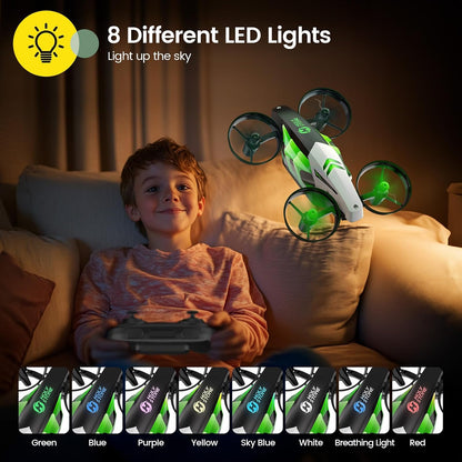 Holy Stone HS210T Drones para niños, 2 en 1 MINI Drone interior con...