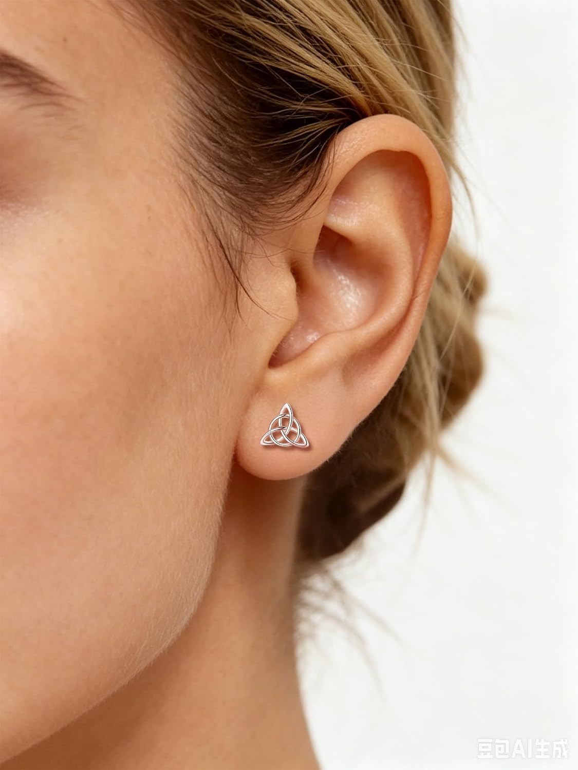 ChicSilver Pendientes celtas para mujer de plata de ley hipoalergén...