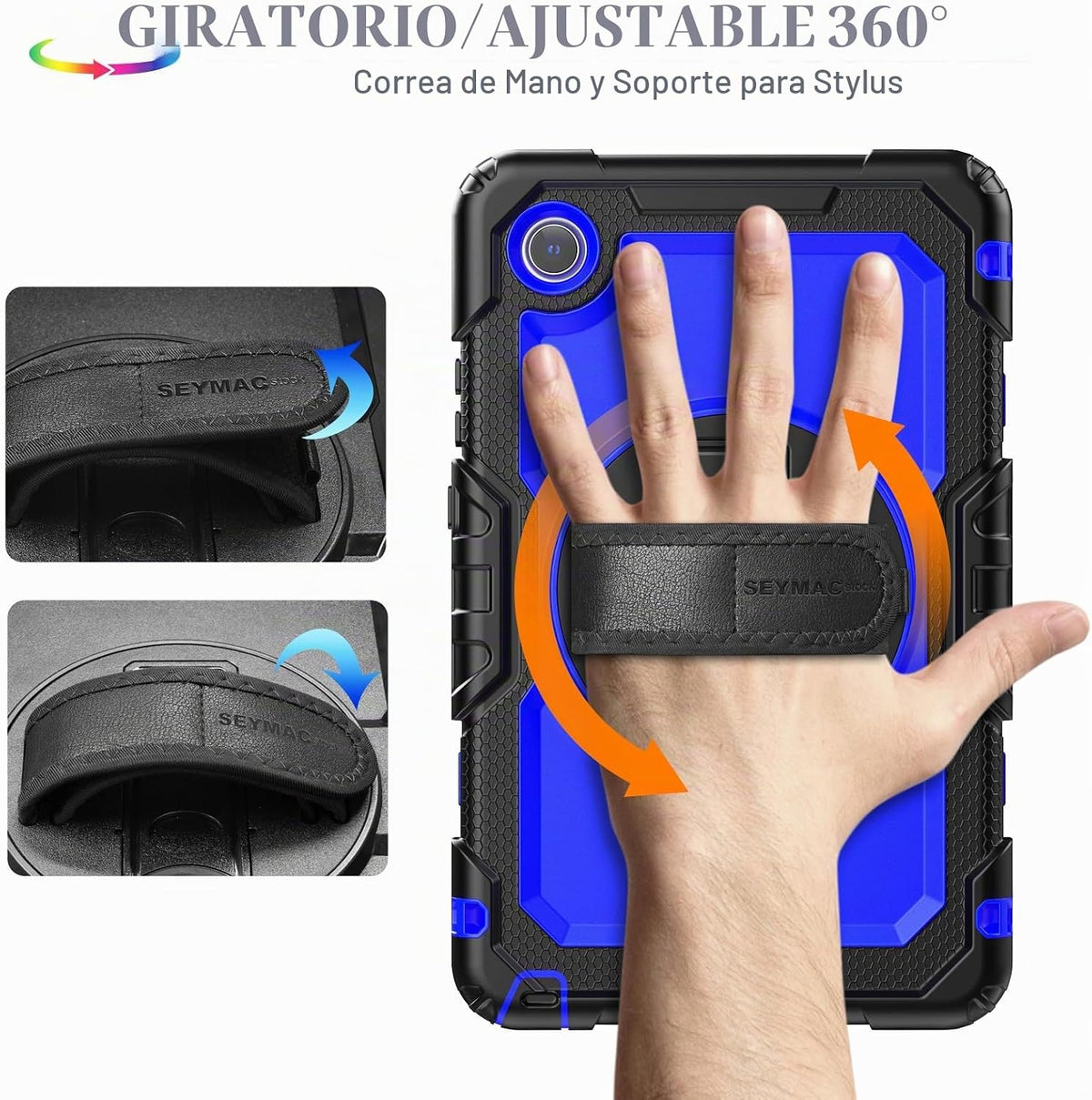 SEYMAC stock Funda para tablet Lenovo Tab One \/ K9 (TB305FU) 8.7 p...