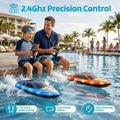 Barco a control remoto para niños, barcos RC para piscina, lago, rí...