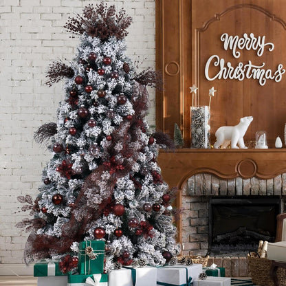 Wironlst Adornos de Bolas de Navidad Irrompibles Transparentes de P...