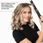 Rizador giratorio de cerámica 1\u201D automático CHI Twist-N-Wave,...