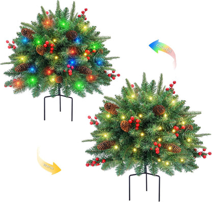 Relleno de urna para árbol de Navidad, funciona con pilas, con temp...