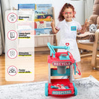 Liberry - Kit médico para niños pequeños, juguete para niñas y niño...