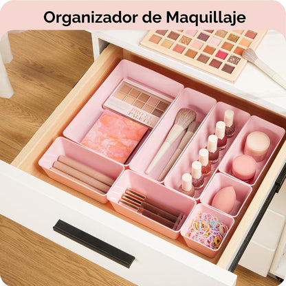 Vtopmart - Juego de 25 organizadores de cajones de plástico, 4 tama...