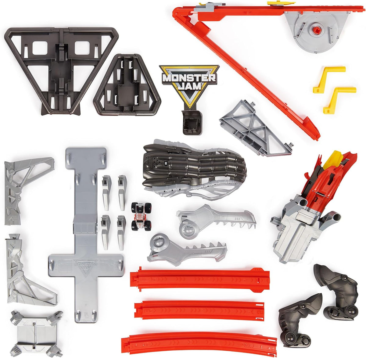 Monster Jam ThunderROARus Drop Playset con exclusivo camión monstru...