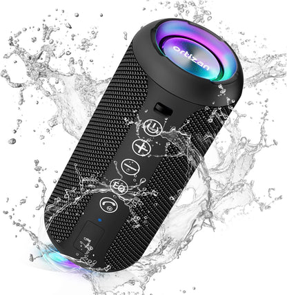 Altavoz Bluetooth portátil Ortizan X10 (1.ª generación), resistente...