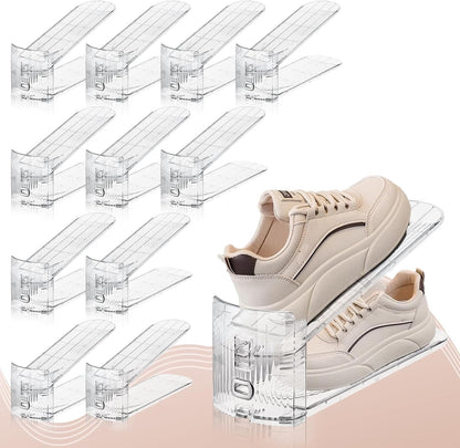 FENRUNXU Organizador de Ranuras para Zapatos para Armario, PAQUETE...