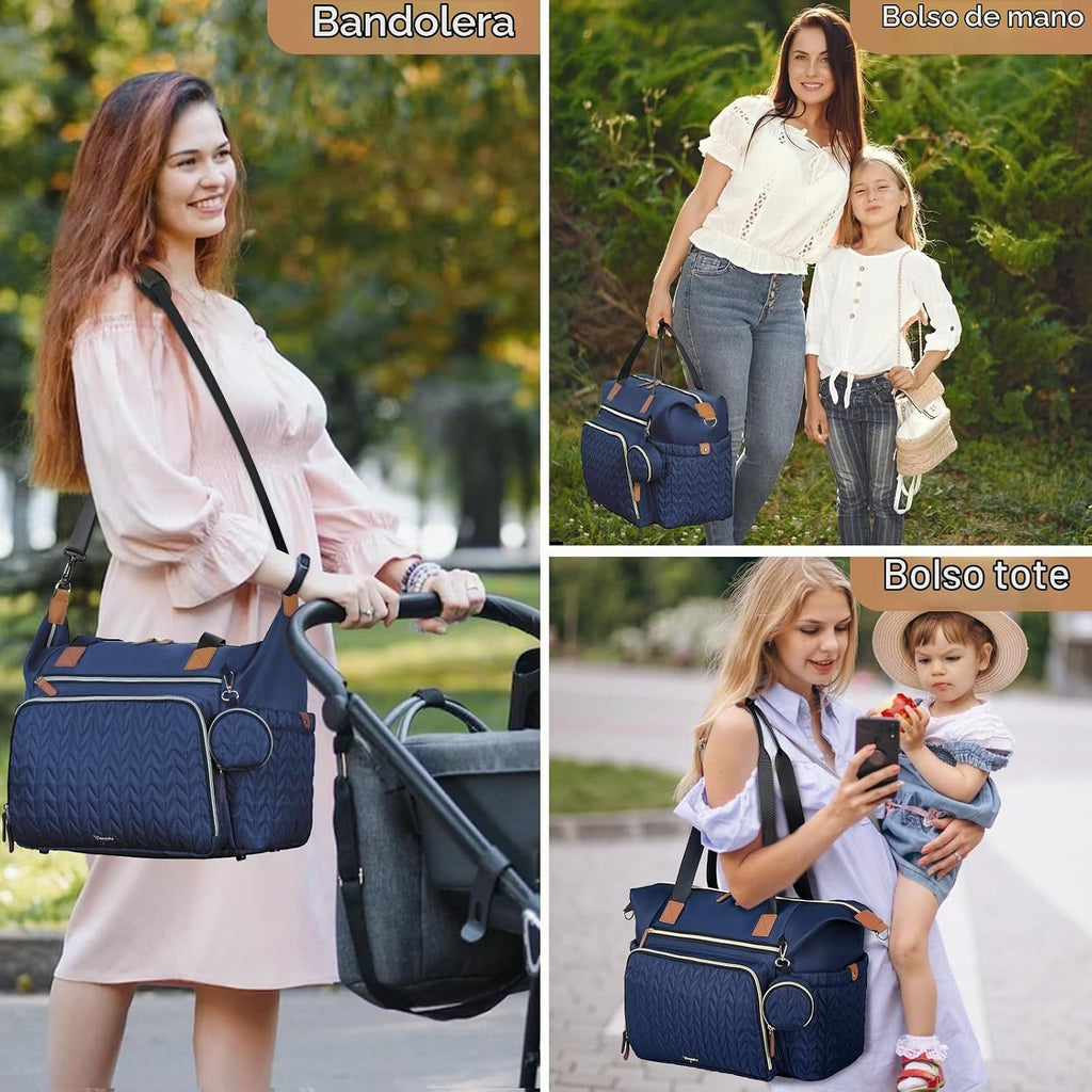 Tonyeee Bolso de Pañales, Grandes Bolsas de Pañales para Bebés Impe...