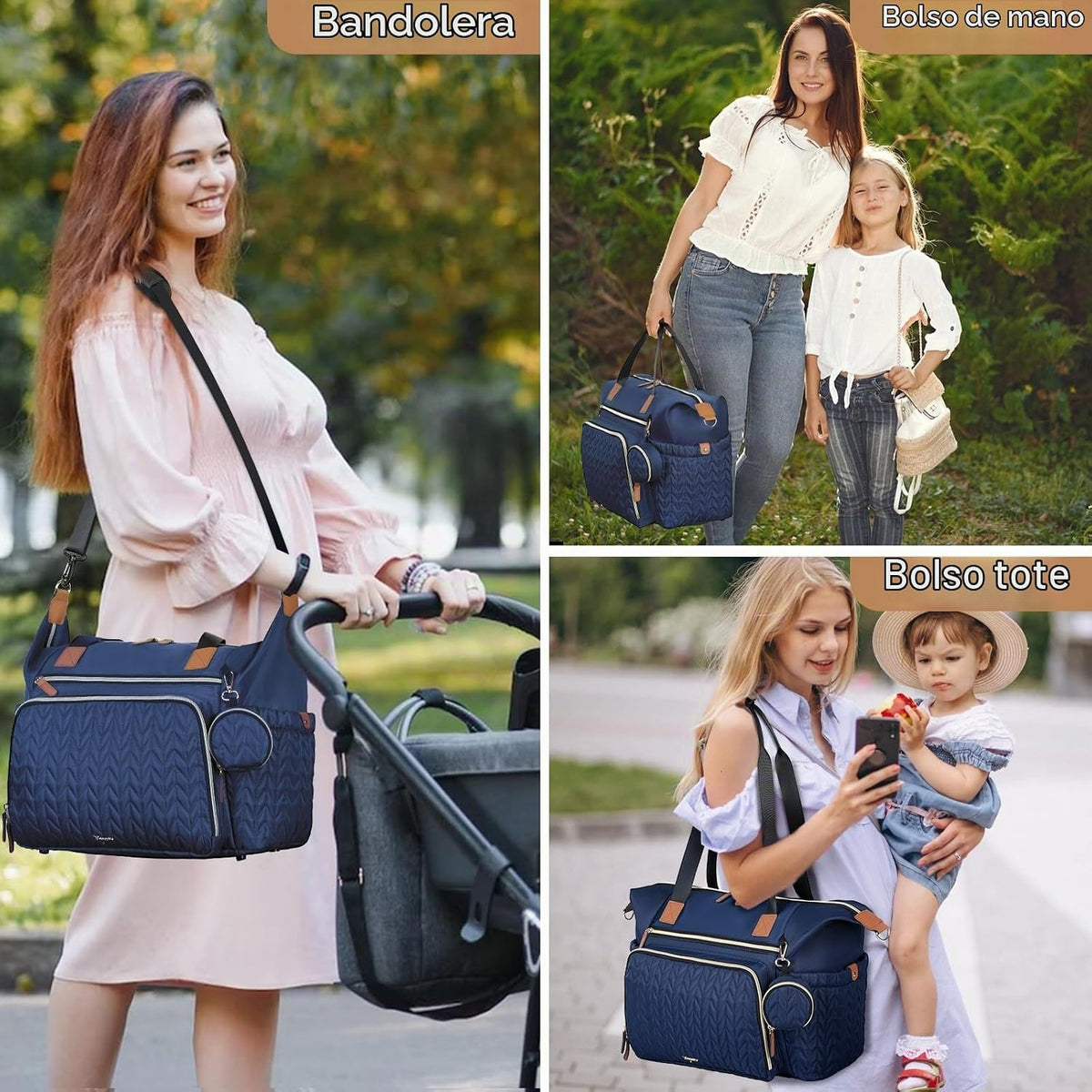 Tonyeee Bolso de Pañales, Grandes Bolsas de Pañales para Bebés Impe...
