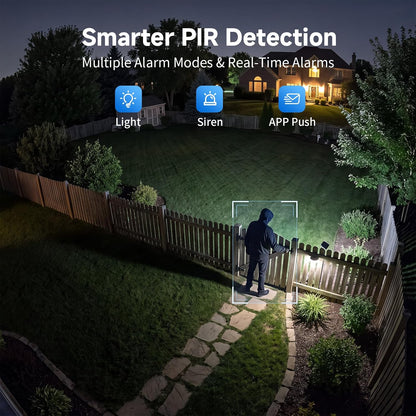 Oculview Paquete de 2 cámaras de seguridad celular 4G LTE, fácil de...