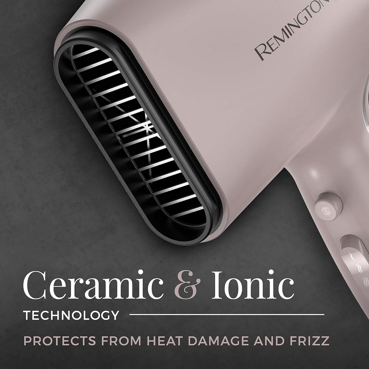 Remington Pro Wet2style Secador de pelo, tecnología iónica y cerámi...