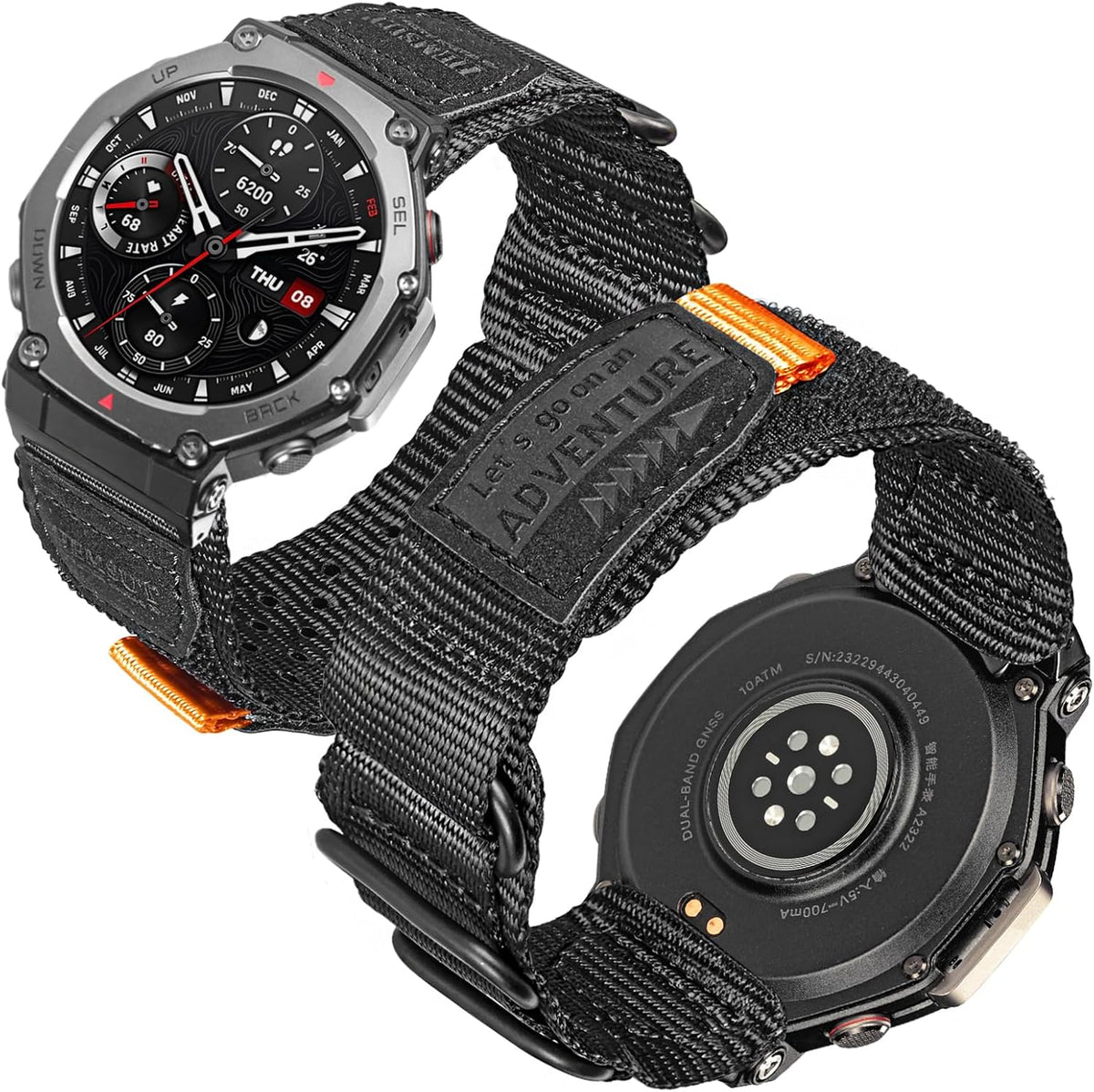 SMITHA Correa de reloj compatible con Amazfit Trex 3 \/ Trex 3 Pro...