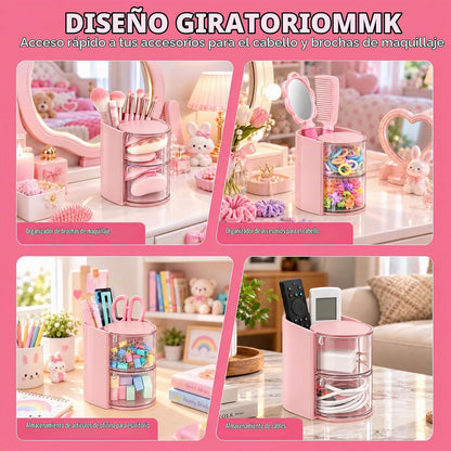 Luscinia Organizador de accesorios para el cabello con soporte para...