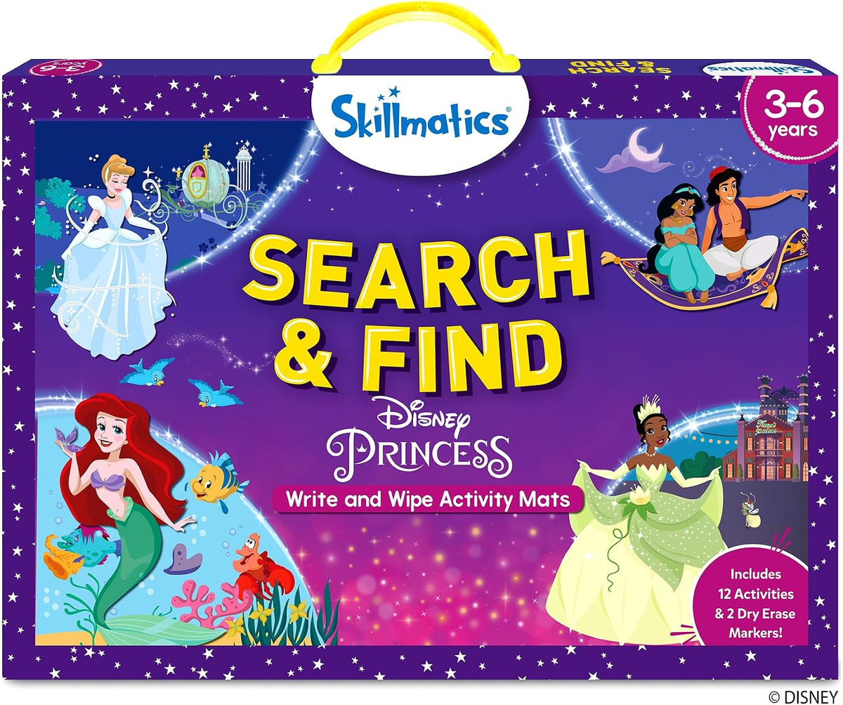 Skillmatics Search and Find - Princesa Disney, regalo de Navidad pa...