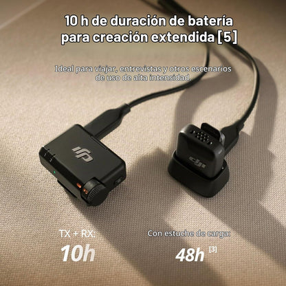 DJI Mic Mini (1 TX + 1 RX), audio ultraligero y rico en detalles |...