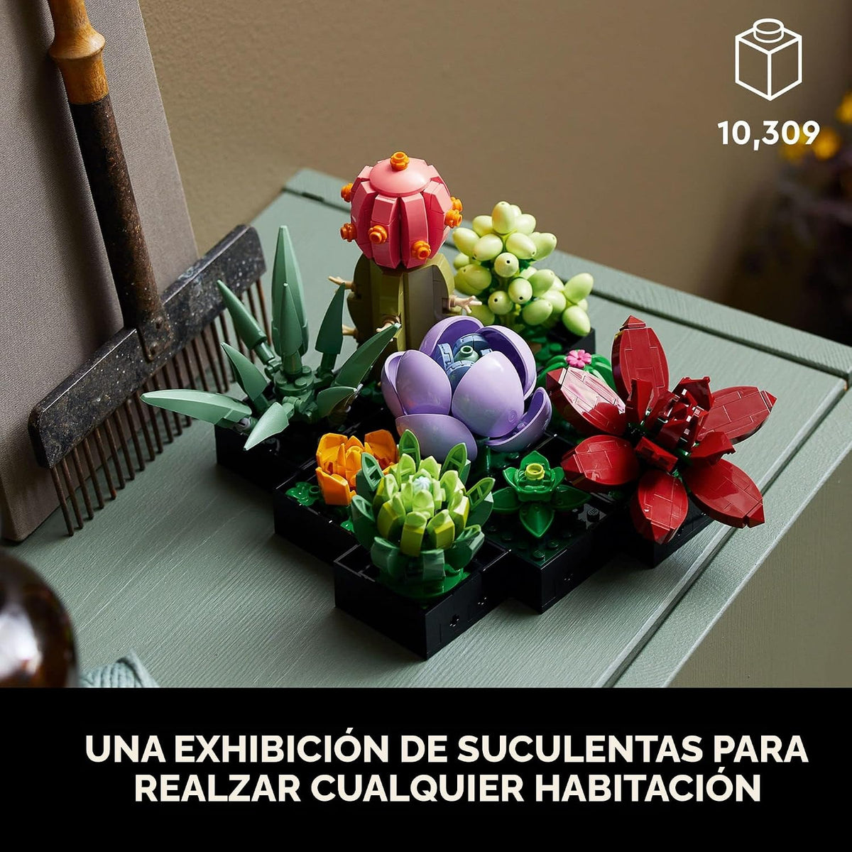 LEGO Suculentas Botánicas 10309 | Regalo de regreso a clases para e...