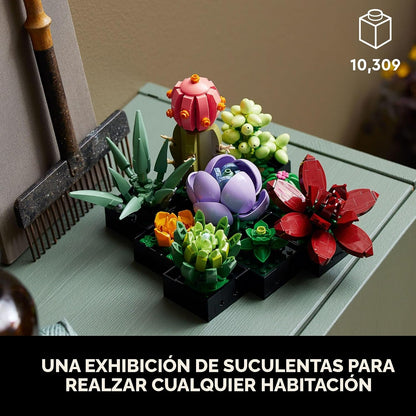 LEGO Suculentas Botánicas 10309 | Regalo de regreso a clases para e...