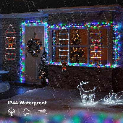 Toodour Luz LED de Navidad, luces decorativas de escalera de Navida...