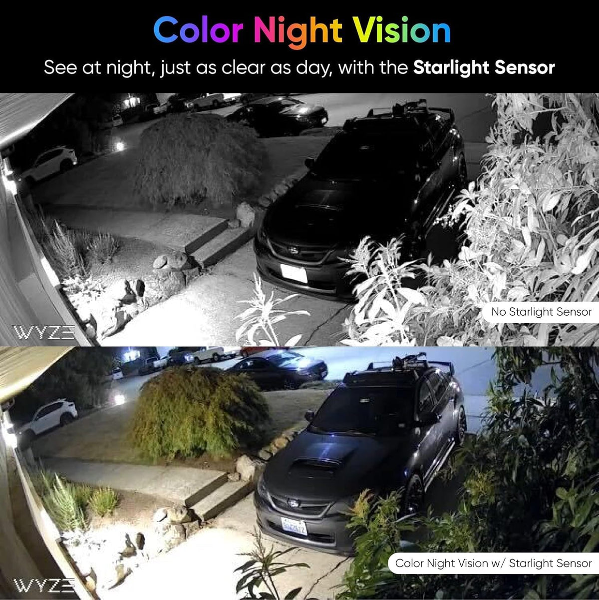 WYZE Cam v3, Cámara de seguridad para el hogar 1080P HD WiFi con ca...