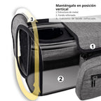 TOPDesign Organizador universal para cochecito de bebé, carrito dob...