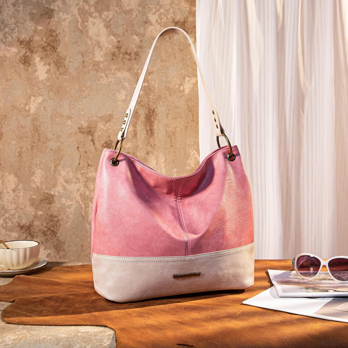 Carteras para mujer, bolsos hobo para mujer, bolso de hombro holgad...