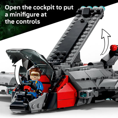 LEGO Marvel Vengadores: Quinjet del Juicio Final 76347 | Juguete de...