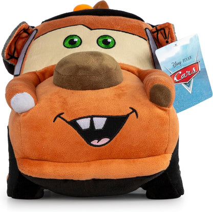 Disney Pixar Cars Tow Mater - Almohada de felpa para niños, color m...