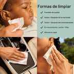 The Honest Company - Toallitas limpiadoras para bebé con 99% de agu...