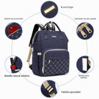 Mochila para pañales, bolsas de pañales para bebés, niñas y niños,...
