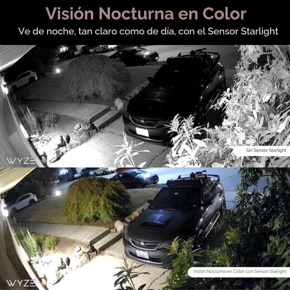 WYZE Cam v3, Cámara de seguridad para el hogar 1080P HD WiFi con ca...