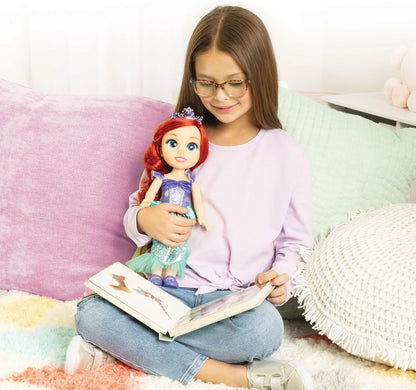 Muñeca Disney Princess, mi amiga, Ariel de 14 pulgadas de alto. Inc...
