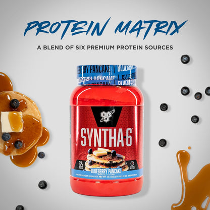 BSN SYNTHA-6 Proteína Premium en Polvo con 6g de Fibra, Proteína de...