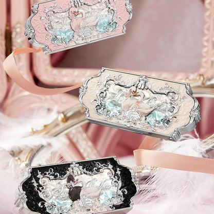 Flower Knows Swan Ballet Paleta de maquillaje de 6 colores con pinc...