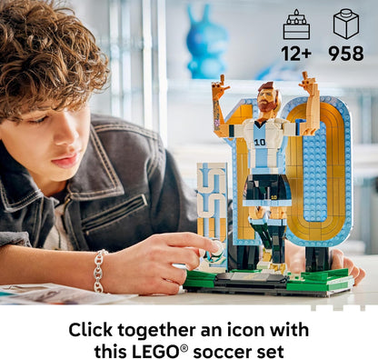 LEGO Ediciones Lionel Messi \u2013 Leyenda del Fútbol 43015 | Jugue...