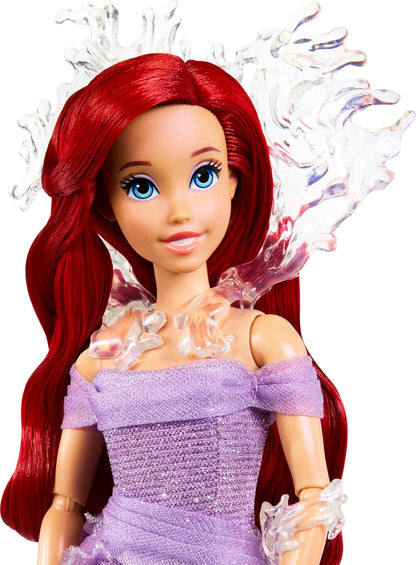 Mattel Muñeca Disney Ariel de La Sirenita con Soporte de Exhibición...