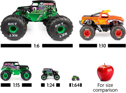 Monster Jam Supercharge Speedway Monster Truck Juego de juego, esca...