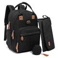 Dikaslon Mochila para pañales con cambiador portátil, funda para ch...