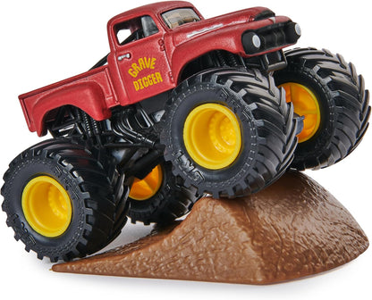 Monster Jam, Paquete de 8 camiones monstruo de Grave Digger del 40º...