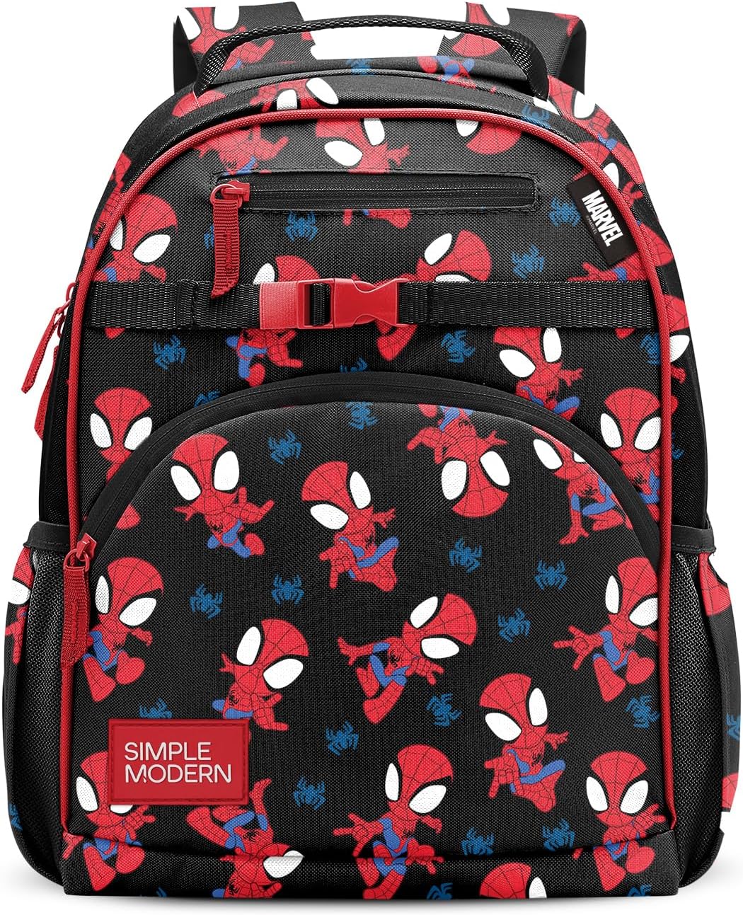 Simple Modern Marvel Spidey Kids Mochila para escuela, niñas, niños...