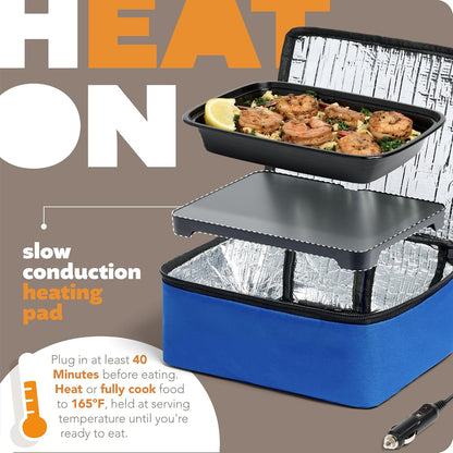 HOTLOGIC - Mini lonchera eléctrica portátil, calentador de alimento...