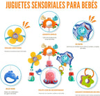 Juguetes de arco para cochecito de bebé, juguetes para asiento de c...