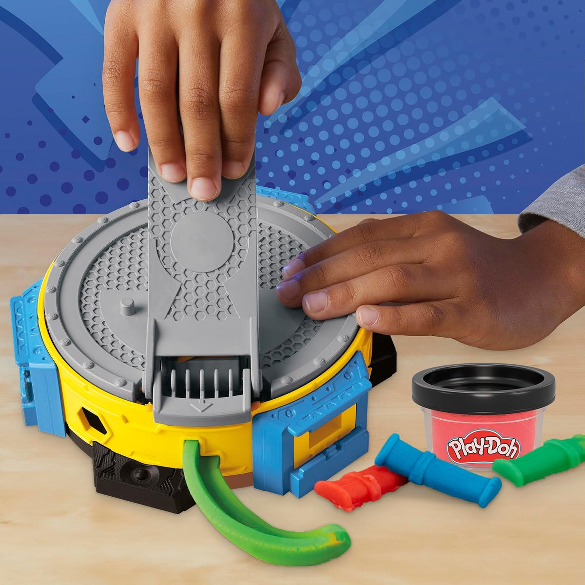 Play-Doh Marvel Hulk Smash &amp; Squish - Juego para niños con figu...