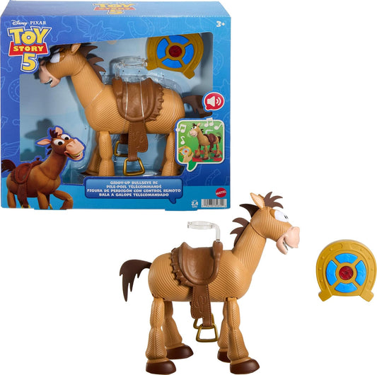 Mattel Disney y Pixar Toy Story 5 Giddy-Up Bullseye RC | Juguete de...
