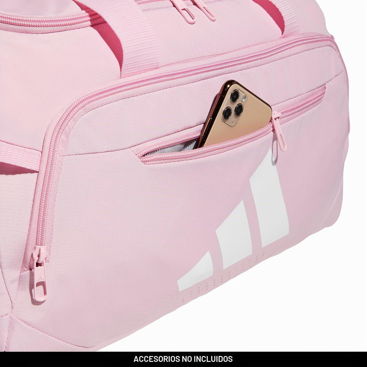 adidas Defender - Maleta deportiva, color rosa\/blanco, OSFA | Comp...