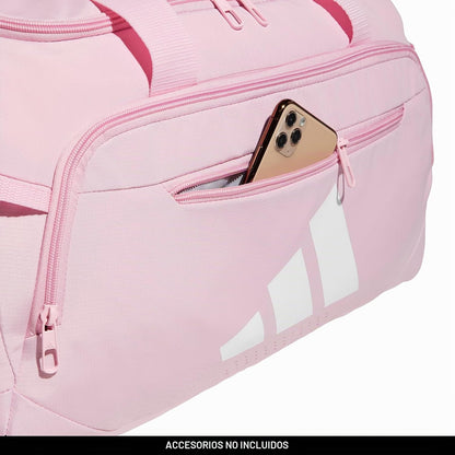 adidas Defender - Maleta deportiva, color rosa\/blanco, OSFA | Comp...