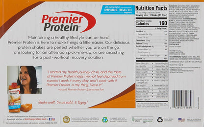 Premier Protein Premier Caramel - Batido alto en proteínas, 11 onza...