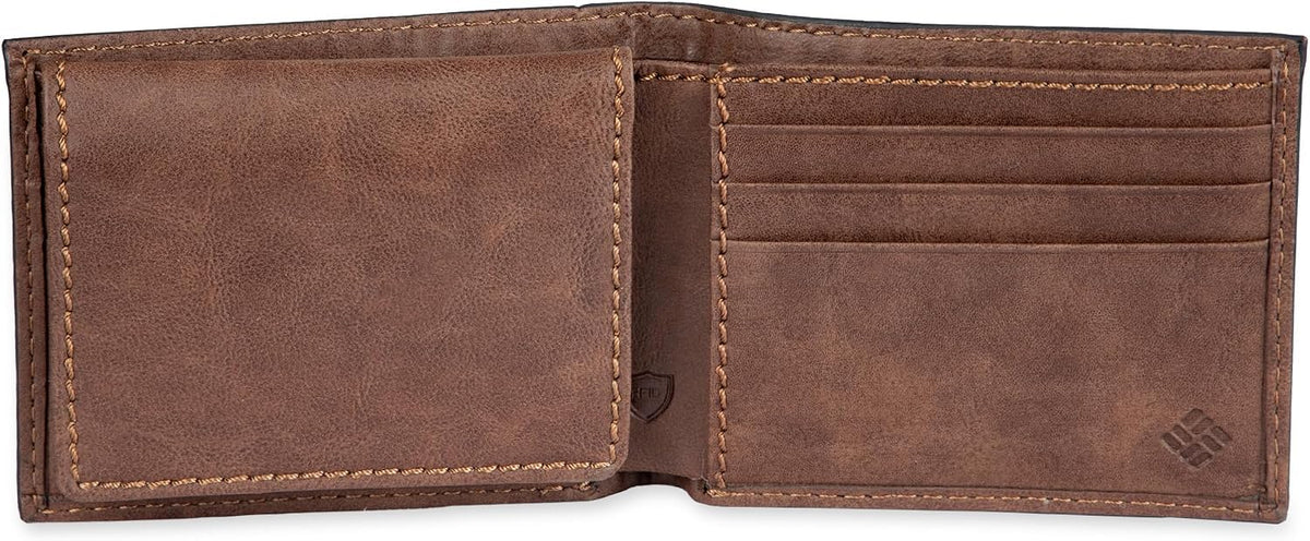 Columbia Cartera plegable delgada RFID para hombre con ventana de |...