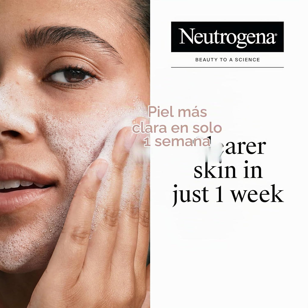 Neutrogena Lavado facial para acné de pomelo rosa sin aceite, 3 x 6...